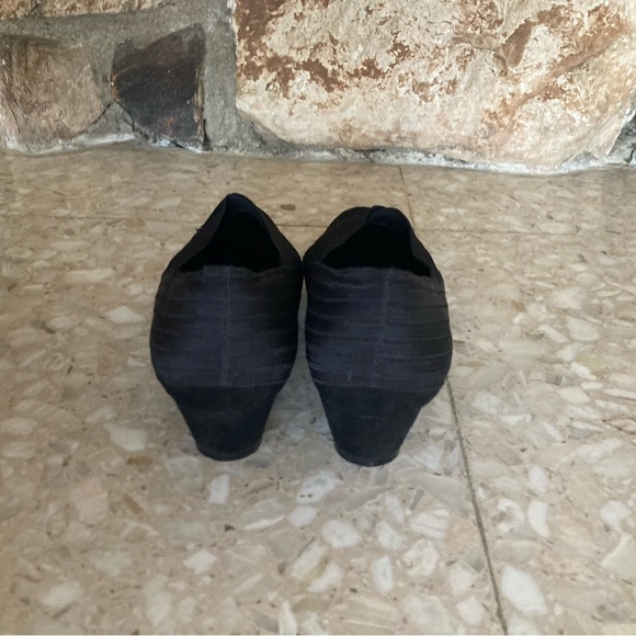 Impo Black Stretch Wedge Booties - Picture 6 of 8